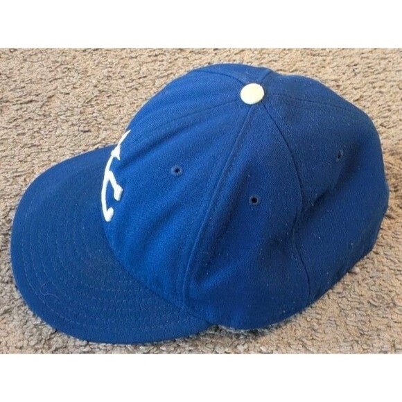 New Era 59Fifty MLB Authentic Kansas City Royals Fitted Hat Made in USA 7 3/8 - Picture 3 of 7